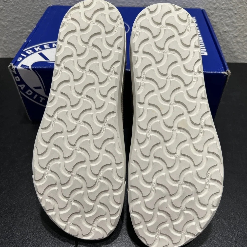 Birkenstock Oswego Textile Suede Sandcastle EU 40 US L9 M7 Womens Mens